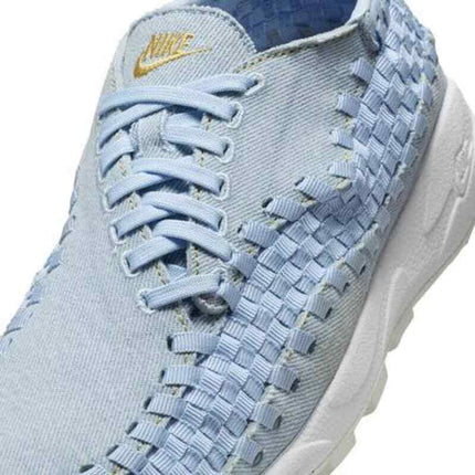 FV6103-400 Nike Air Footscape Woven Ice Blue (Women's)