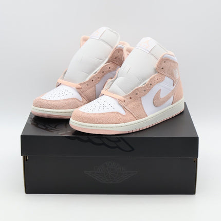 FN5215-161 Nike Air Jordan 1 Mid SE Pastel Legend Pink Sail White (Men's)