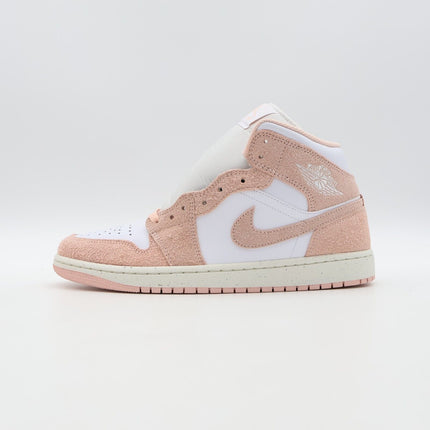 FN5215-161 Nike Air Jordan 1 Mid SE Pastel Legend Pink Sail White (Men's)