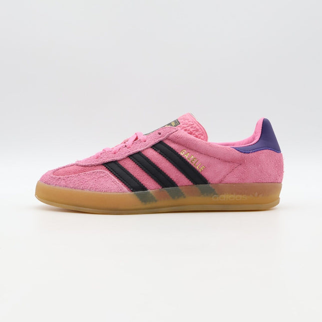 IE7002 adidas Originals Gazelle Indoor Bliss Pink Core Black Purple (Women's)