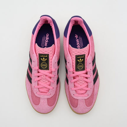 IE7002 adidas Originals Gazelle Indoor Bliss Pink Core Black Purple (Women's)