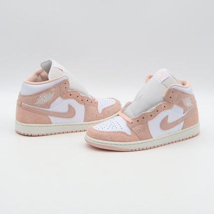 FN5215-161 Nike Air Jordan 1 Mid SE Pastel Legend Pink Sail White (Men's)