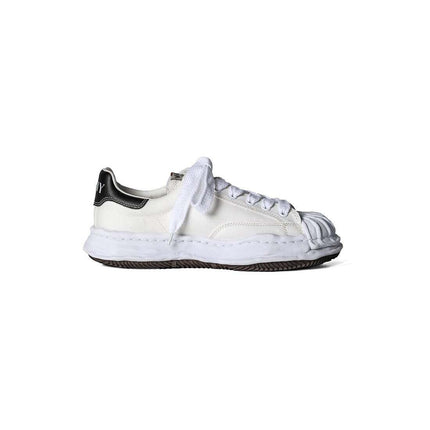 A08FW735-white Maison MIHARA YASUHIRO BLAKEY Original Sole Canvas Low (Men's)