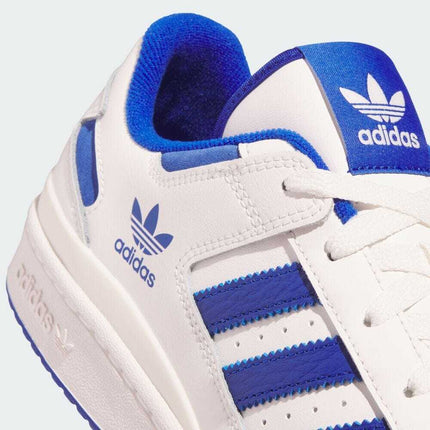 IH7829 adidas Originals Forum Low CL Core White Team Royal Blue (Men's)