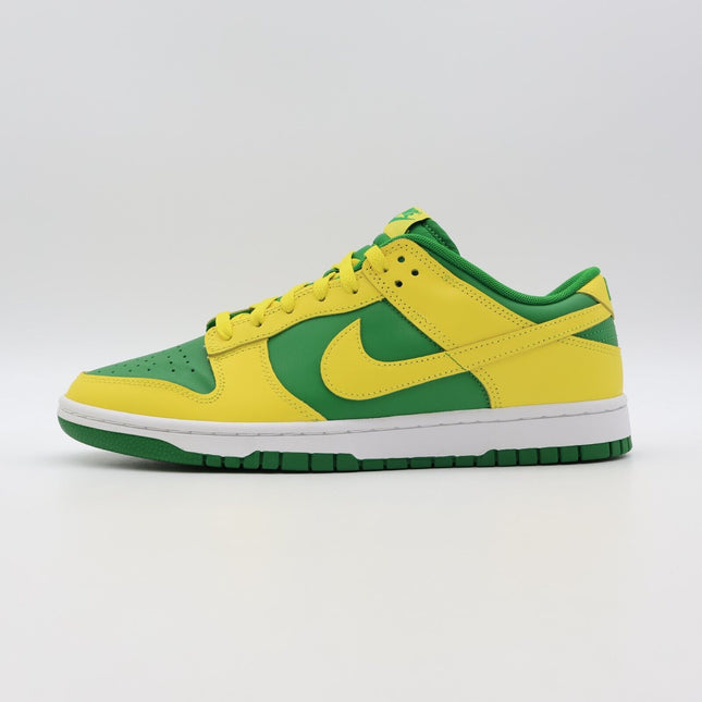 DV0833-300 Nike Dunk Low Reverse Brazil BTTYS Oregon Apple Green Yellow (Men's)