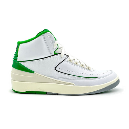 DR8884-103 Nike Air Jordan 2 Retro Lucky Green Sail White Light Steel Grey