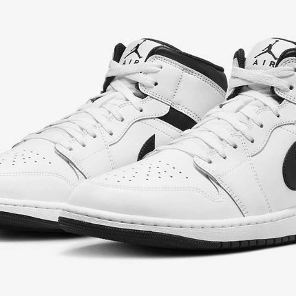 DQ8426-132 Nike Air Jordan 1 Mid White Black (Men's)