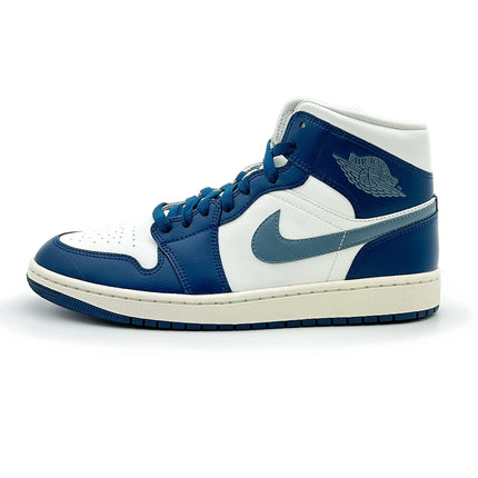 BQ6472-414 Nike Air Jordan 1 Mid Sky J French Blue (Women's)