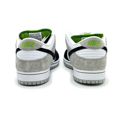 BQ6817-011 Nike SB Dunk Low Chlorophyll Medium Grey White Green Black (Men's)