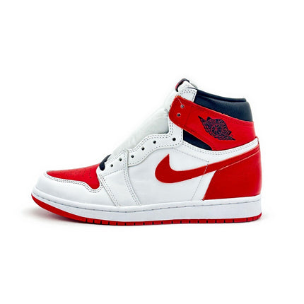 555088-161 Nike Air Jordan 1 Retro High OG Heritage University Red White Black