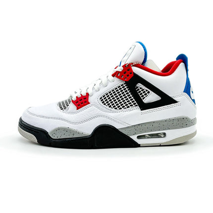 CI1184-146 Nike Air Jordan 4 Retro What The 4 Fire Red Military Blue Tech Grey