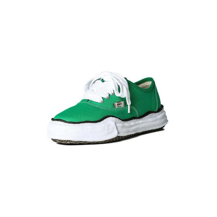 A02FW704-green Maison MIHARA YASUHIRO BAKER Original Sole Canvas Low Cut (Men's)