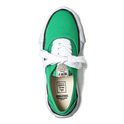 A02FW704-green Maison MIHARA YASUHIRO BAKER Original Sole Canvas Low Cut (Men's)