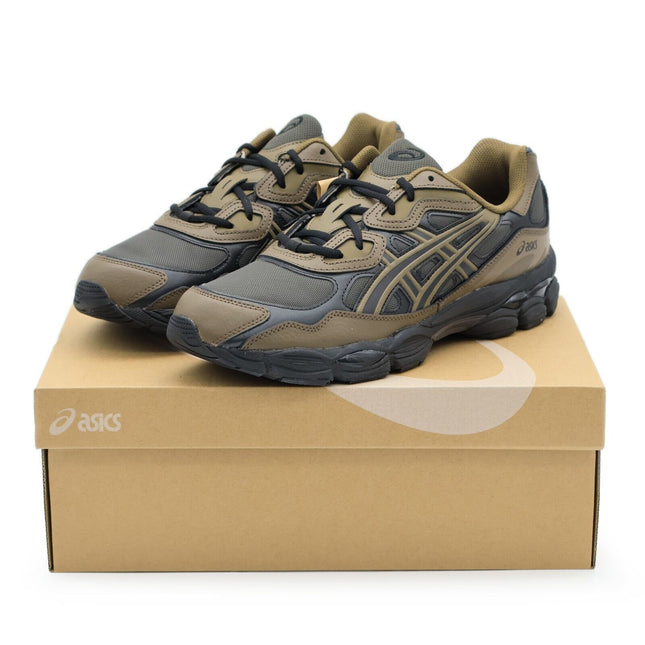 1203A280-251 Asics Gel-NYC Dark Sepia Clay Canyon Grey Khaki Black (Men's)