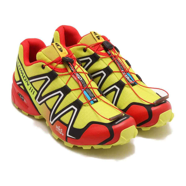 L47493600 Salomon Speedcross 3 Sulphur Spring High Risk Red Black (Men's)