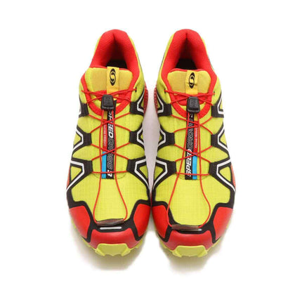 L47493600 Salomon Speedcross 3 Sulphur Spring High Risk Red Black (Men's)