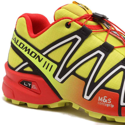 L47493600 Salomon Speedcross 3 Sulphur Spring High Risk Red Black (Men's)