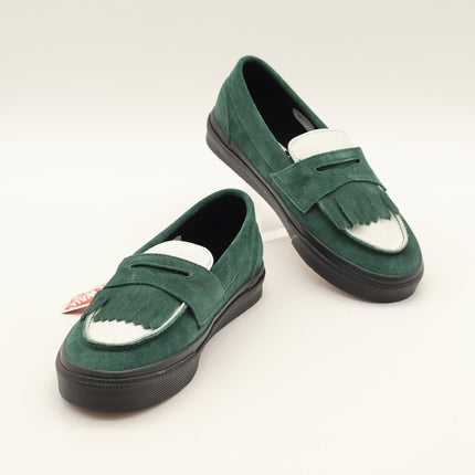 673333-0001 Arihara Miyuki Vans Loafer Green White Black (Men's)