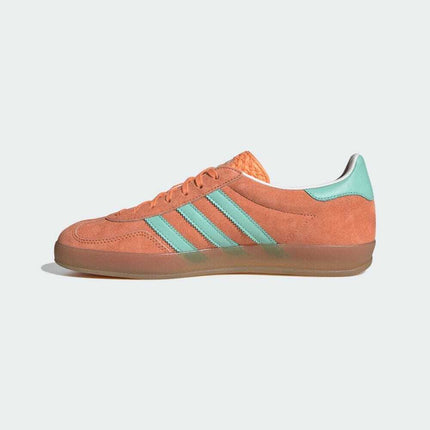 IH7499 adidas Originals Gazelle Indoor Easy Orange Clear Mint Gum (Men's)