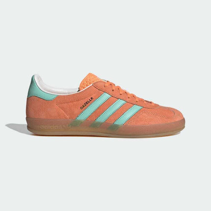 IH7499 adidas Originals Gazelle Indoor Easy Orange Clear Mint Gum (Men's)