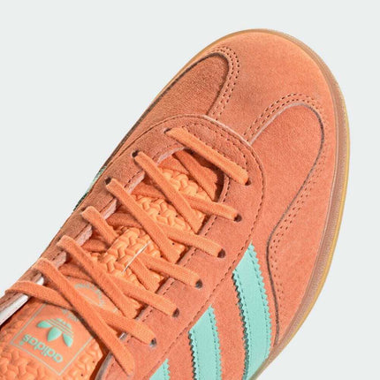 IH7499 adidas Originals Gazelle Indoor Easy Orange Clear Mint Gum (Men's)