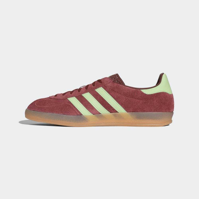 IH7487 adidas Originals Gazelle Indoor Shadow Red Semi Green Spark Gum (Men's)