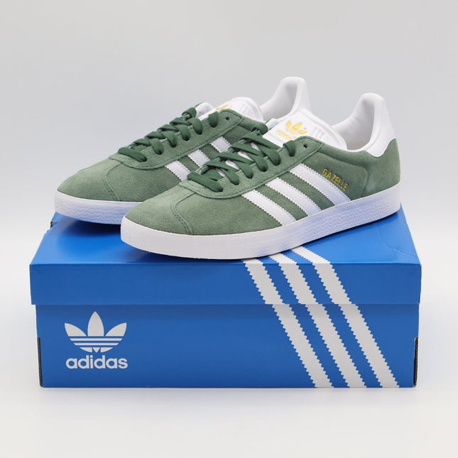 IH2499 adidas Originals Gazelle Green Oxide Footwear White Magic Beige (Men's)