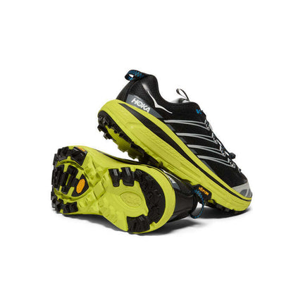 1141572-BHK Hoka Mafate Three 2 Black Yellow (Men's)