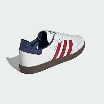 IH4881 adidas Originals Samba OG Core White Team Victory Red Night Indigo (Men's