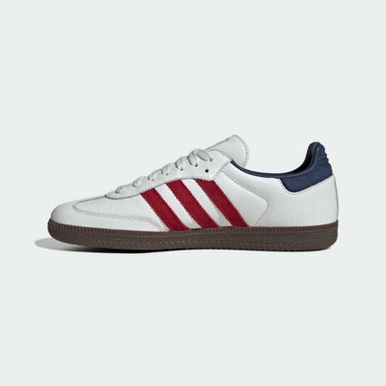 IH4881 adidas Originals Samba OG Core White Team Victory Red Night Indigo (Men's