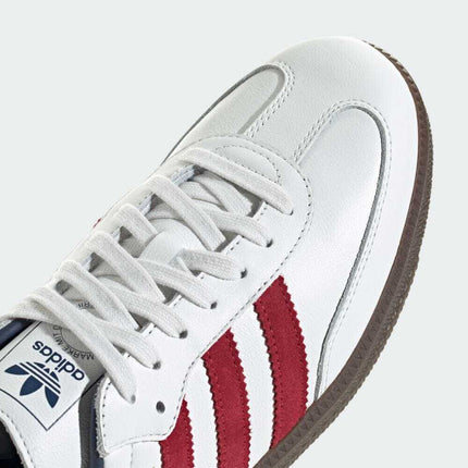 IH4881 adidas Originals Samba OG Core White Team Victory Red Night Indigo (Men's