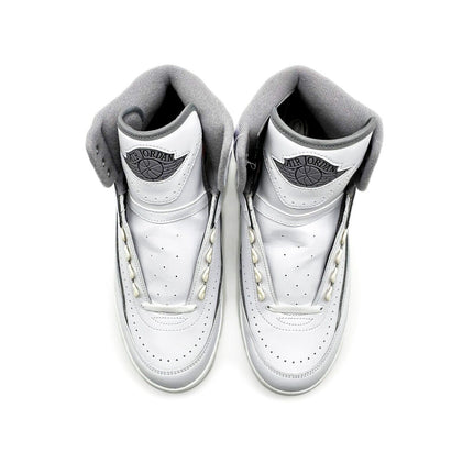 DR8884-100 Nike Air Jordan 2 White and Cement Grey Sail Gray