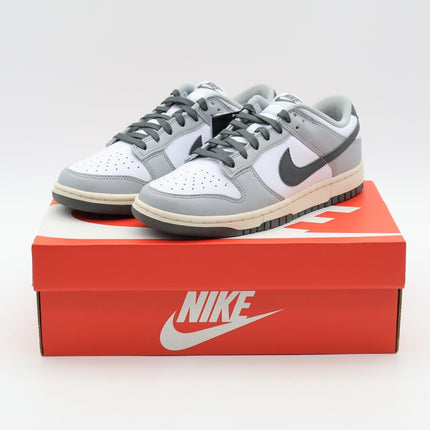 DD1503-117 Nike Dunk Low White Light Smoke Grey (Women's)