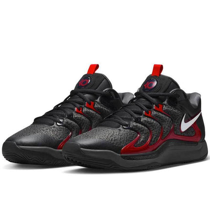 FJ9488-001 Nike KD 17 Black Iron Grey University Red White (FJ9487-001) (Men's)