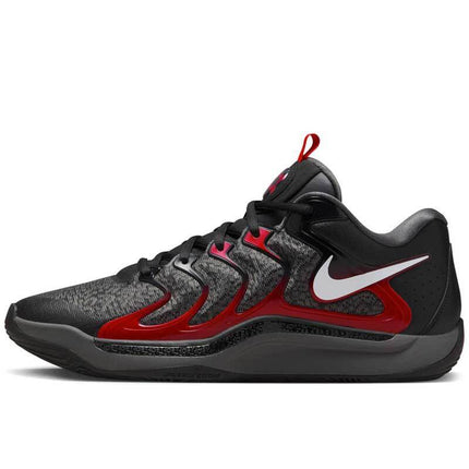 FJ9488-001 Nike KD 17 Black Iron Grey University Red White (FJ9487-001) (Men's)