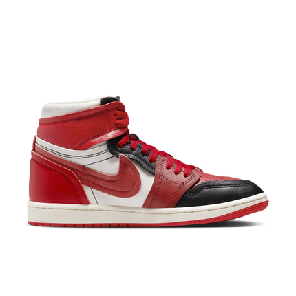 FB9891-600 Nike Air Jordan 1 High MM Sport Red Black Sail Dune Red (Women's)