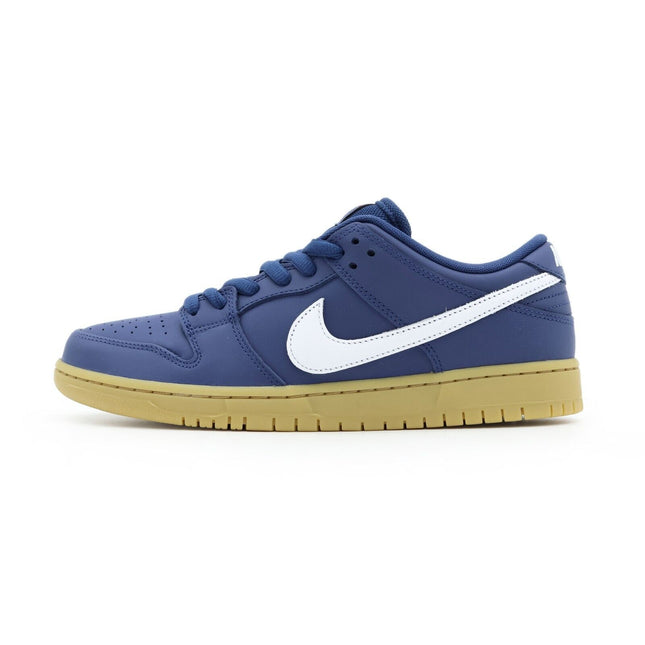 FJ1674-400 Nike SB Dunk Low Pro ISO Orange Label Navy Gum Light Brown (Men's)