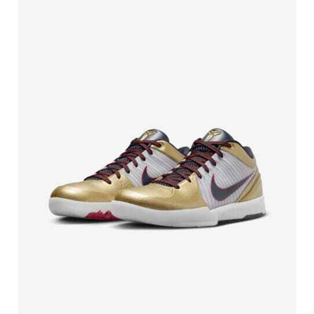 FQ3544-100 Nike Kobe 4 Protro Metallic Gold and Dark Obsidian (Men's)