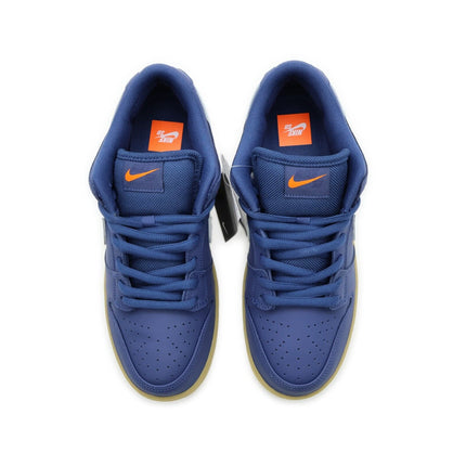 FJ1674-400 Nike SB Dunk Low Pro ISO Orange Label Navy Gum Light Brown (Men's)