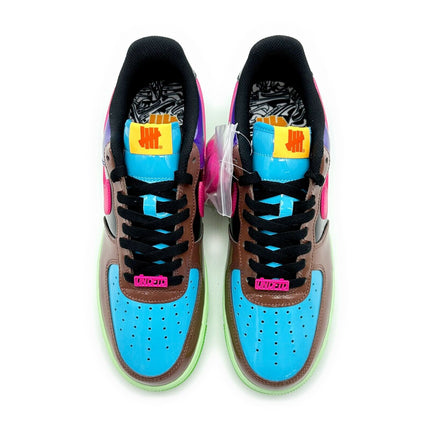 DV5255-200 Nike Air Force 1 Low SP Undefeated Multi-Patent Pink Prime