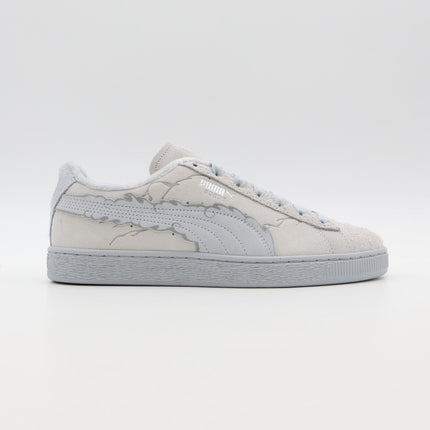 396524-01 ONE PIECE Puma Suede Lufy Gear 5 Feather Gray Platinum Gray (Men's)