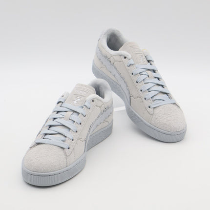 396524-01 ONE PIECE Puma Suede Lufy Gear 5 Feather Gray Platinum Gray (Men's)