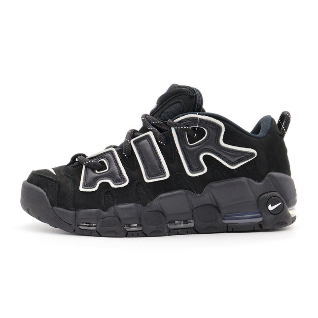 FB1299-001 AMBUSH Nike Air More Uptempo Low Black and White (Men's)