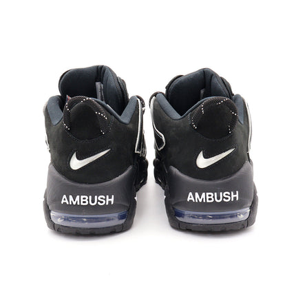 FB1299-001 AMBUSH Nike Air More Uptempo Low Black and White (Men's)