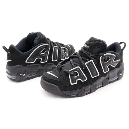 FB1299-001 AMBUSH Nike Air More Uptempo Low Black and White (Men's)