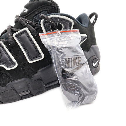 FB1299-001 AMBUSH Nike Air More Uptempo Low Black and White (Men's)