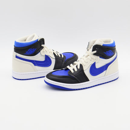 FB9891-041 Nike Air Jordan 1 High MM Black White Sail Game Royal (Women's)