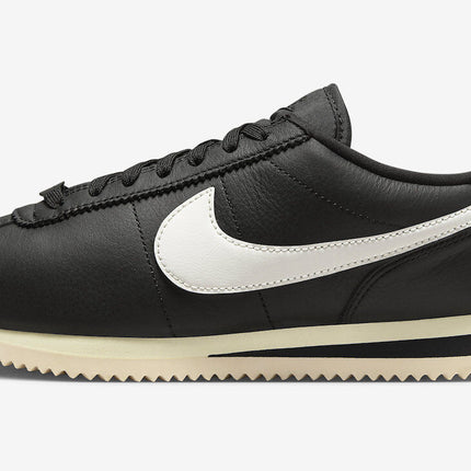 FB6877-001 Nike Cortez 23 PRM Black and Sail (Women's)