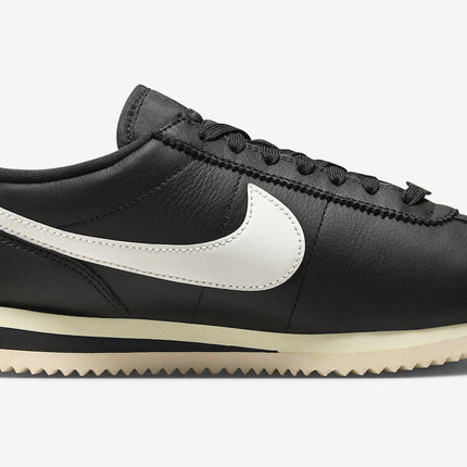 FB6877-001 Nike Cortez 23 PRM Black and Sail (Women's)