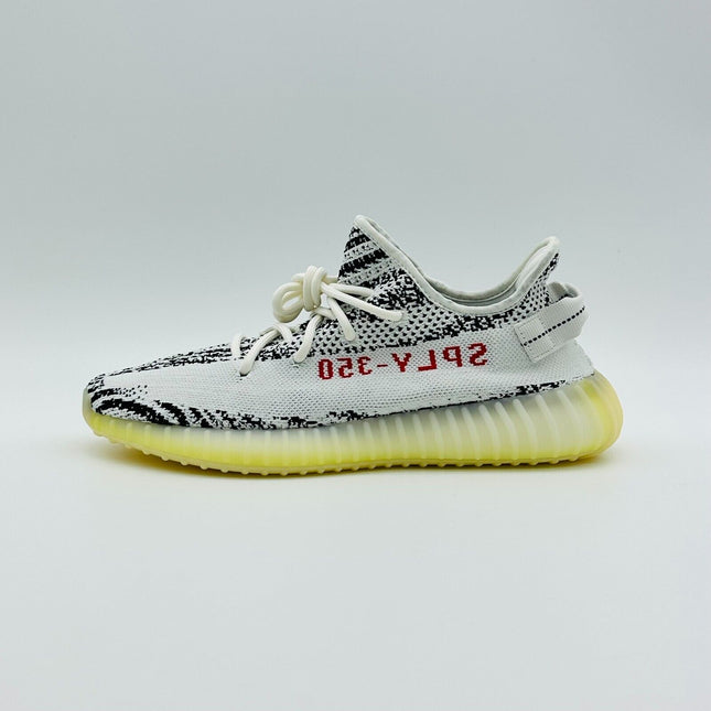 Size 10.5 - CP9654 adidas Yeezy Boost 350 V2 Low Zebra